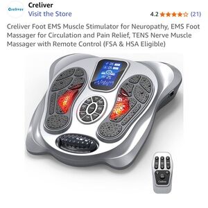 Creliver Electronic Muscle Stimulator NEW